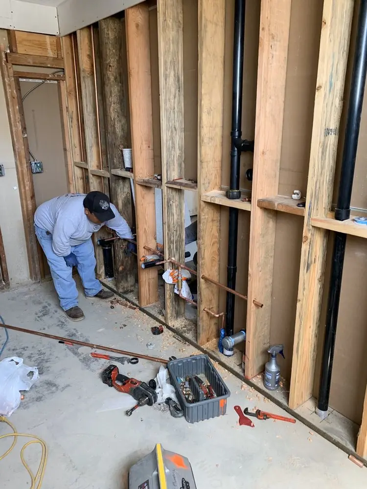 Commercial rough-in plumbing for Gas Line Repair in Brainerd